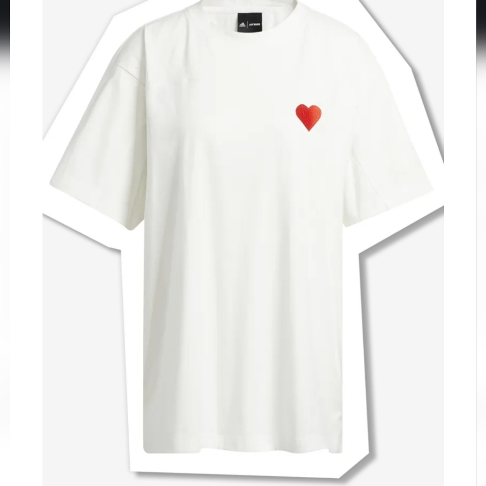 ADIDAS IVY HEART COLLECTION MEN'S T-SHIRT SZ M NWOT